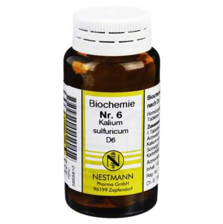 Nestmann Biochemie 6 Kalium sulfuricum D 6 Tabletten, 100 St- D 6