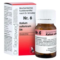 Dr. Reckeweg D 6|K-Biochemie 6 Kalium sulfuricum D6 Tabletten, 200 St