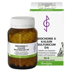 Biochemie 6 Kalium sulfuricum D 6 Tabletten, 500 St^Bombastus Clearance