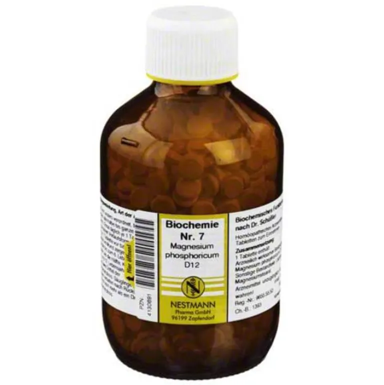 Nestmann Biochemie 7 Magnesium phosphoricum D 12 Tabletten, 1000 St- Salze 1-12|D 12