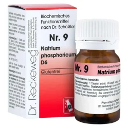 Biochemie 9 Natrium phosphoricum D6 Tabletten, 200 St^Dr. Reckeweg Best