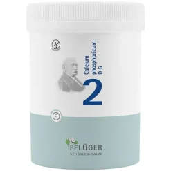 Pflüger Biochemie 2 Calcium phosphoricum D 6 Tabletten, 1000 St- D 6|Salze 1-12