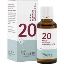 Biochemie 20 Kalium aluminium sulfuricum D 6 Tropfen, 30 ml^Pflüger Outlet