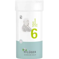 Pflüger Salze 1-12|D 6-Biochemie 6 Kalium sulfuricum D 6 Tabletten, 400 St