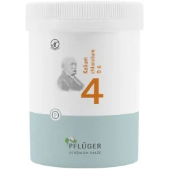 Pflüger Salze 1-12|D 6-Biochemie 4 Kalium chloratum D 6 Tabletten, 1000 St