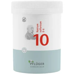 Pflüger Salze 1-12|D 6-Biochemie 10 Natrium sulfuricum D 6 Tabletten, 1000 St