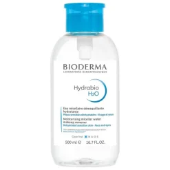 Hydrabio H2O Mizellen-Reinigungslösung für feuchtigkeitsarme Haut, 500 ml^Bioderma Online