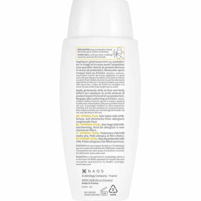 Photoderm Mineralfl Creme SPF 50 + , 75 g^Bioderma Online