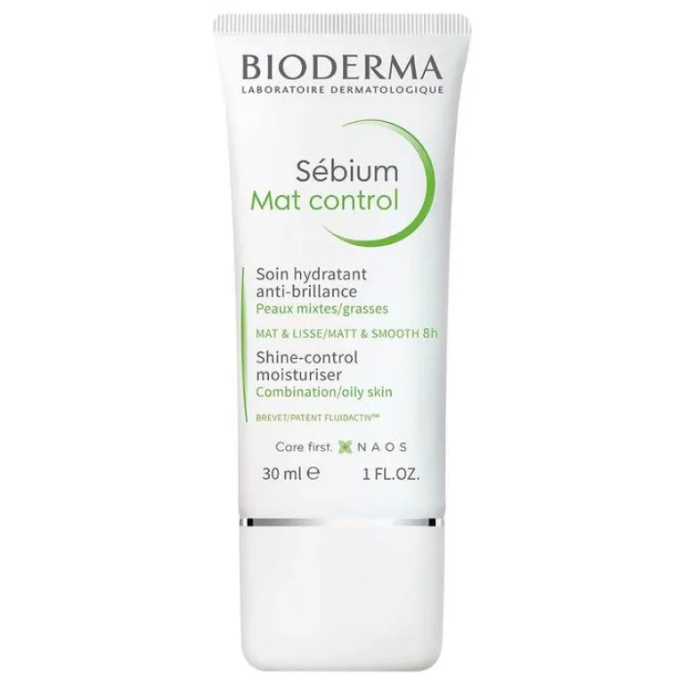 Bioderma Unreine Haut-Sebium Mat Control 30 ml Tube für Mischhaut und ölige Haut, 1 St