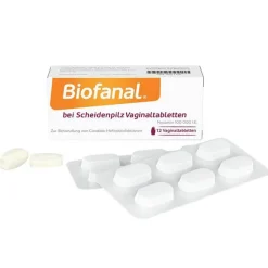 Biofanal ® bei Scheidenpilz Vaginaltabletten, 12 St- Scheidenpilz Medikamente