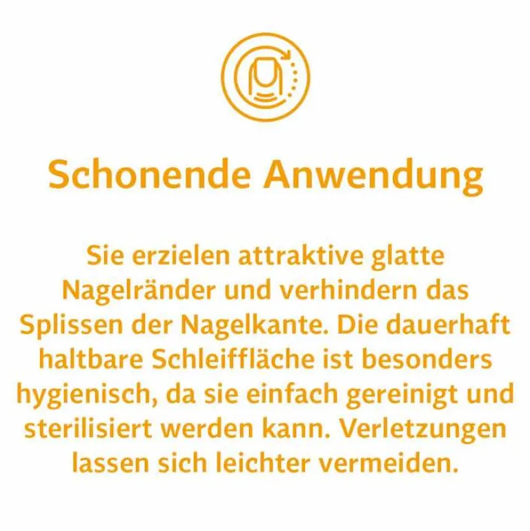 Bio-H-Tin Nagelpflege-Glas Nagelfeile, 1 St