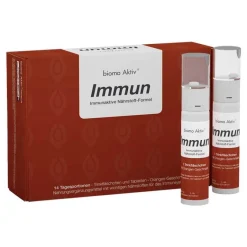 Aktiv Immun Trinkflasche + Tabletten 14-Tages-Kombi, 1 P^Biomo Best