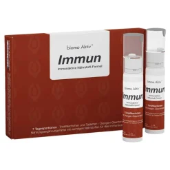 Aktiv Immun Trinkflasche + Tabletten 7-Tages-Kombi, 1 P^Biomo