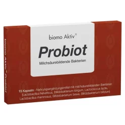 Biomo Bakterienkulturen-Aktiv Probiot Kapseln, 15 St