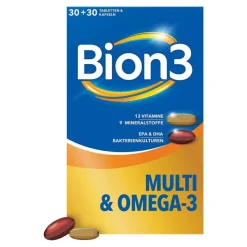 Bion 3 Multivitamine-BION3 Multi + Omega-3 Kombipackung, 2X30 St