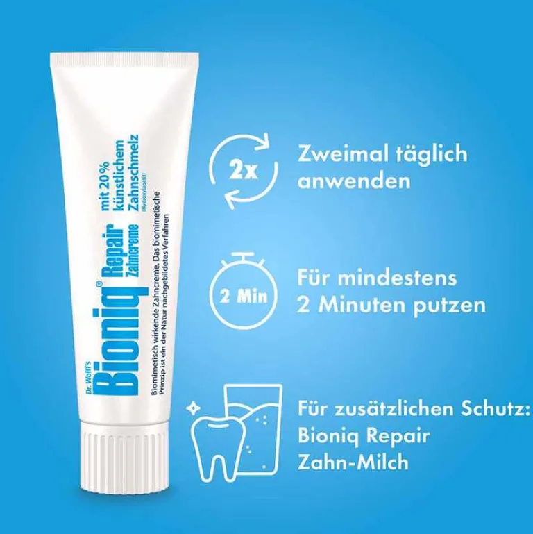 Bioniq Repair-Zahncreme, 75 ml- Zahnpasta & Zahncreme