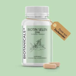 Biotin Selen Zink Kapseln, 120 St^Biotanicals New