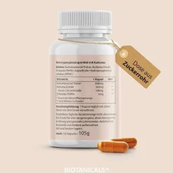 Biotanicals Kurkuma Kapseln, 120 St- Kurkuma Kapseln