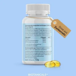 Omega-3 aus Algen vegan plant-based, 120 St^Biotanicals