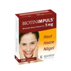 Biotin Impuls 5 mg Tabletten, 100 St- Vitamin B7 (Biotin)