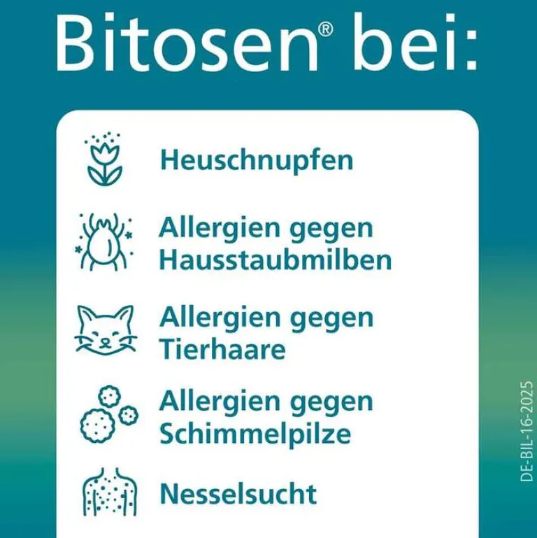 Bitosen Bilastin|Allergie Tabletten-20 mg Tabletten, 50 St