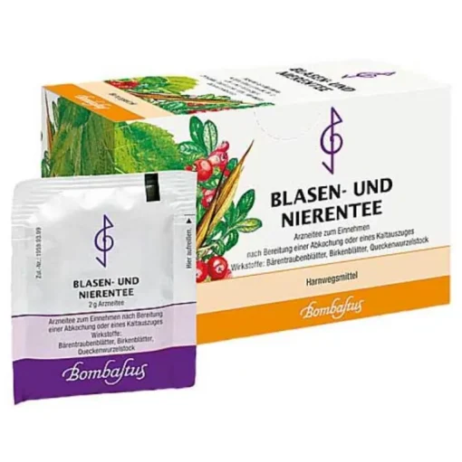 Bombastus Blasen und Nierentee VII Filterbeutel, 20X2 g- Blasentee
