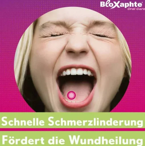 Bloxaphte Mundpflege|Zahnfleischentzündung Medikamente-® Oral Care Mundgel, 15 ml