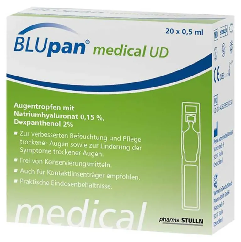 medical UD Augentropfen, 20X0.5 ml^Blupan Outlet