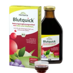 Herbaria Blutquick Saft, 500 ml- Eisen Saft|Sonstige Bio Produkte