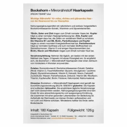 Bockshorn + Mikronährstoff Haarkapseln, 180 St^Arcon Best