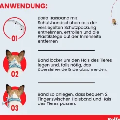 Bolfo Flöhe, Zecken & Co.-Flohschutzband für große Hunde, 1 St