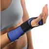 Bort Handgelenkstütze mit Aluschiene links medium blau, 1 St- Handgelenkbandagen