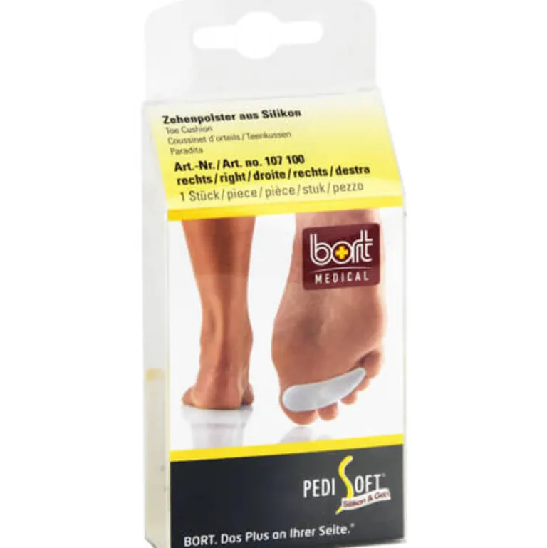 Bort Pedisoft Zehenpolster r, 1 St- Pflaster & Zehenpolster
