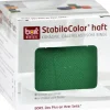 Bort Stabilocolor haft Binde 4cm grün, 1 St- Haft- & Fixierbinden|Binden & Verbände