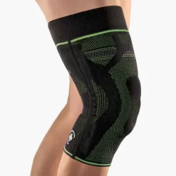 Kniebandagen-Bort Stabilogen Sport Kniebandage Größe 4 schw / grün, 1 St