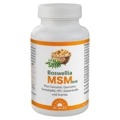 Dr. Jacobs Boswellia MSM forte Dr. Jacob`s Tabletten, 90 St- Weihrauch|Msm Schwefel