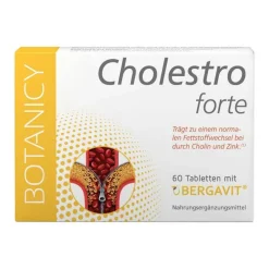Feelgood Cholesterin-Botanicy Cholestro forte mit Bergavit Tabletten, 60 St