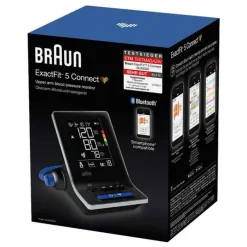 Blutdruckmessgerät ExactFit5 Connect Oberarm, 1 St^Braun Sale