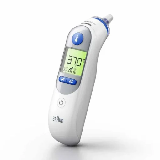 Braun Thermoscan 7 + Infrarot-Ohrthermometer, 1 St- Fieberthermometer