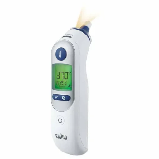 Braun Thermoscan 7 + Infrarot-Ohrthermometer, 1 St- Fieberthermometer