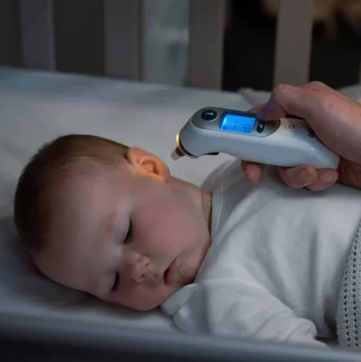 Braun Thermoscan 7 + Infrarot-Ohrthermometer, 1 St- Fieberthermometer