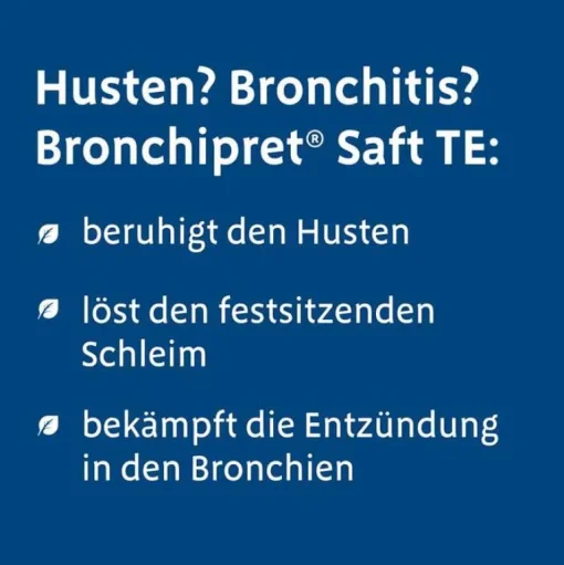 Saft TE, 50 ml^Bronchipret New