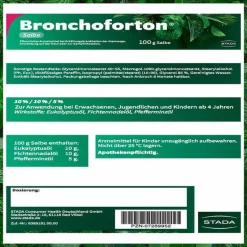 Bronchoforton Erkältungsbalsam-® Salbe, 100 g