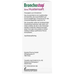 Bronchostop Hustenstiller|Hustenlöser-® Sine Hustensaft, 200 ml