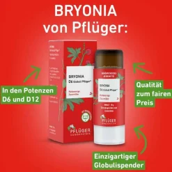 Pflüger Bryonia D6 Globuli Dosierspender, 10 g- B