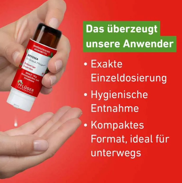 Pflüger Bryonia D6 Globuli Dosierspender, 10 g- B