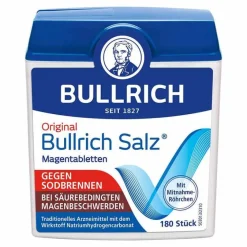 Bullrich Salz® Tabletten gegen Sodbrennen, 180 St- Sodbrennen Medikamente|Magentabletten