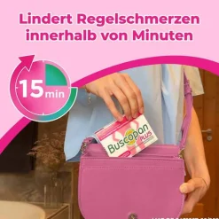 Buscopan Regelschmerzen Tabletten-Plus 10 mg / 500 mg Filmtabletten, 10 St