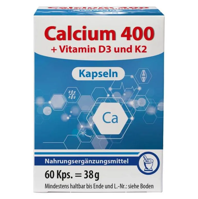 Canea-Pharma Calcium 400 Kapseln, 60 St- Calcium