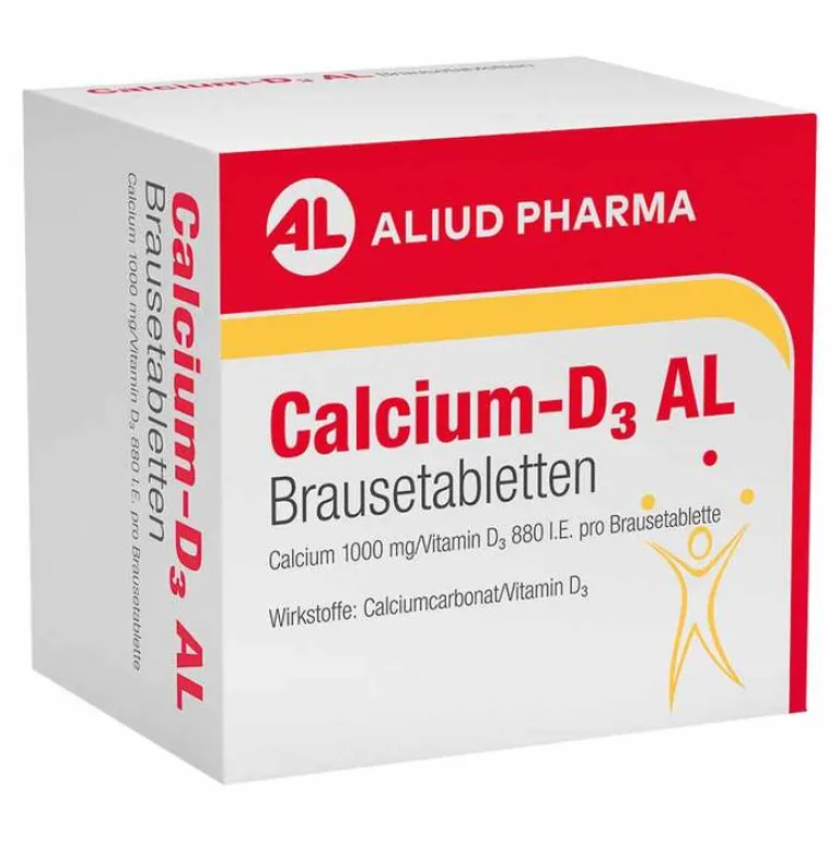 Calcium D3 AL Brausetabletten, 50 St^Aliud Pharma Discount
